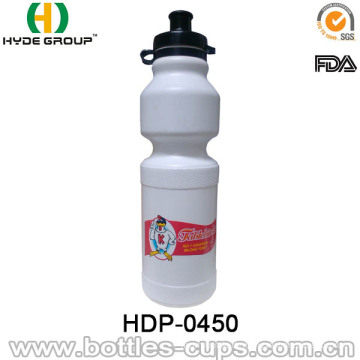 750ml hohe beliebte Fahrrad Kunststoff Sport Wasserflasche (HDP-0450)